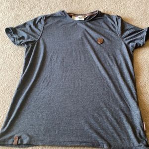 Naketano T shirt, Grey, Size XL